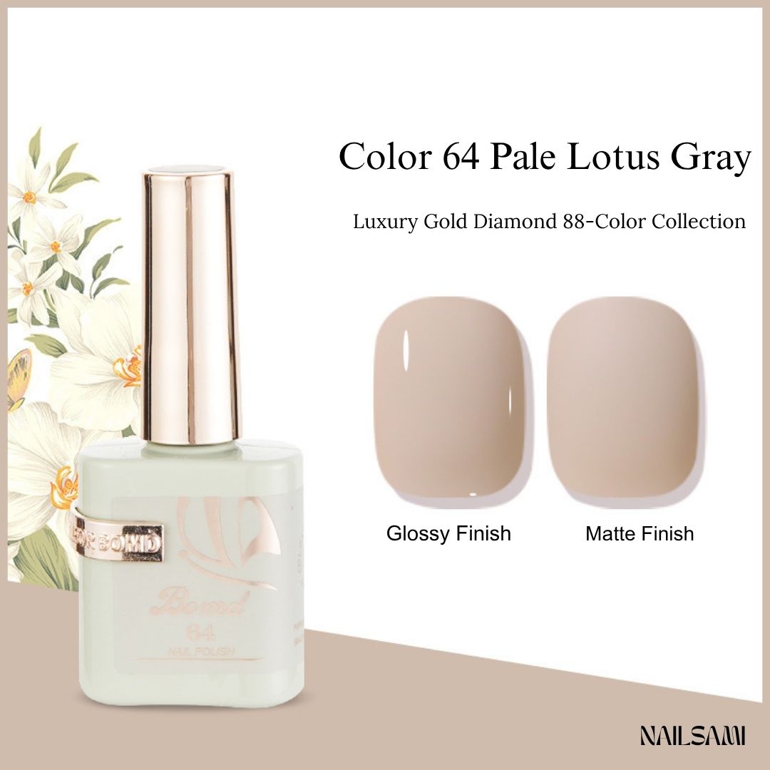 BOMD 88-Color Lux Gel Polish - Individual Bottle