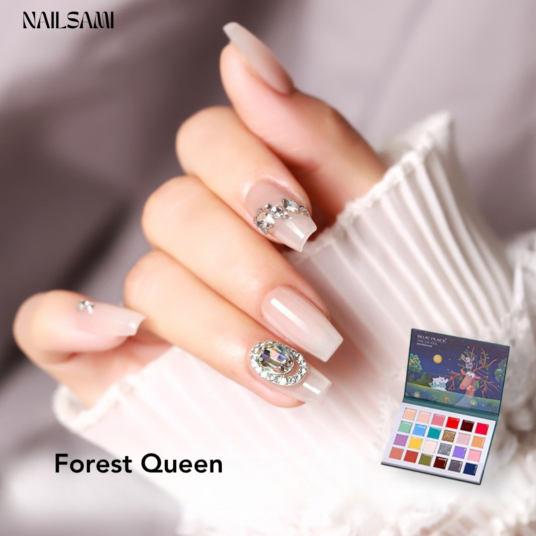 24-Color Japanese UV Gel Nail Art Set — image 7 of 8