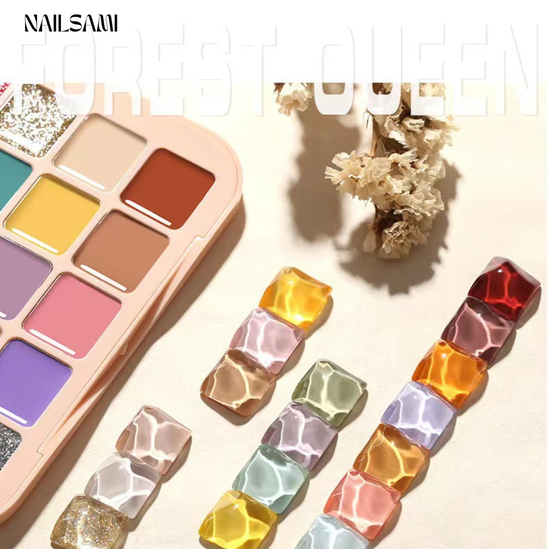 Macaron Solid Nail Gel Forest Serie