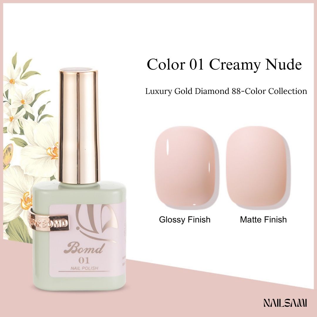 BOMD 88-Color Lux Gel Polish - Individual Bottle