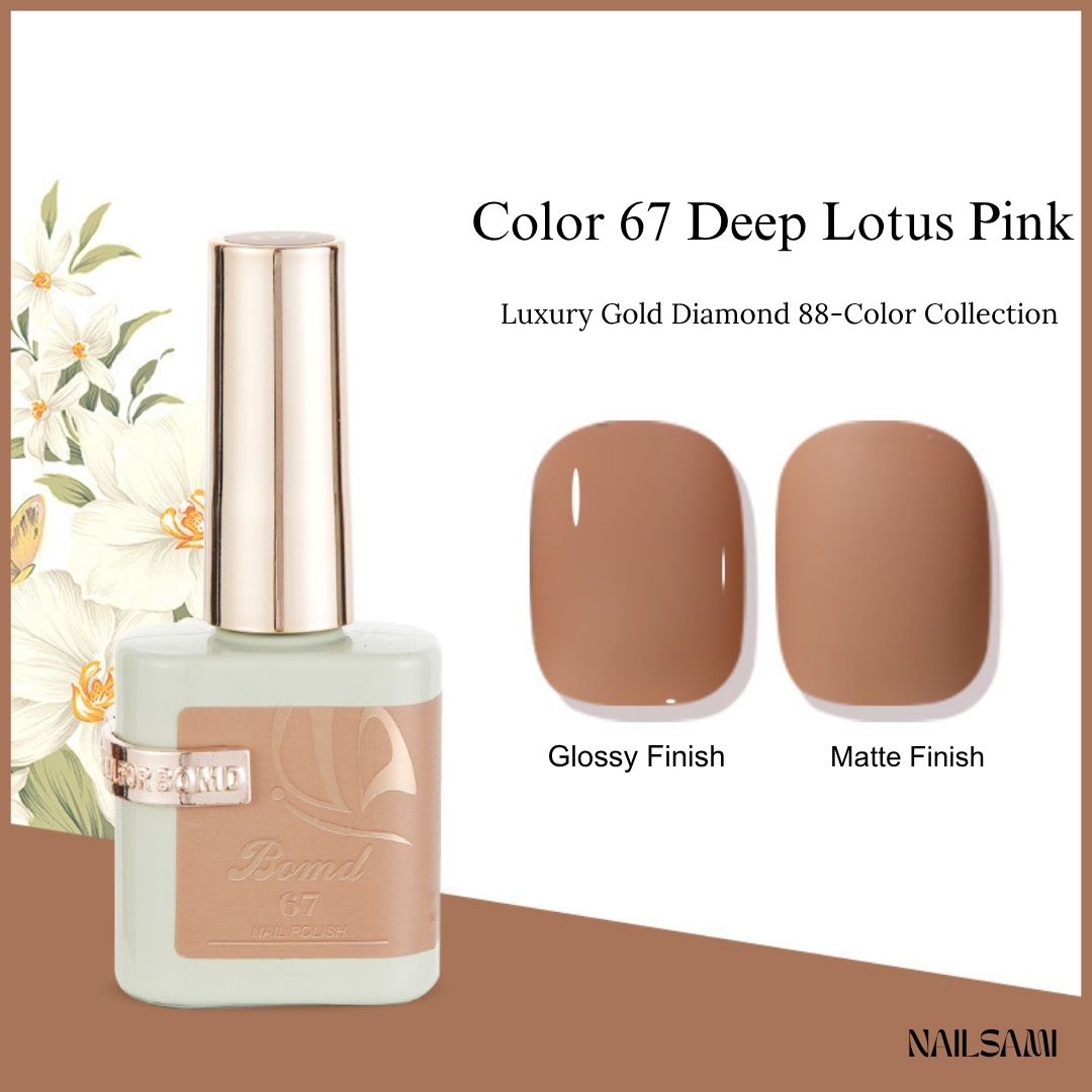 BOMD 88-Color Lux Gel Polish - Individual Bottle