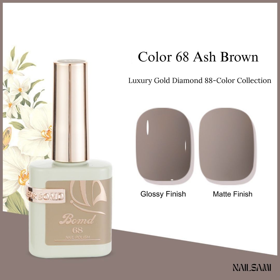 BOMD 88-Color Lux Gel Polish - Individual Bottle