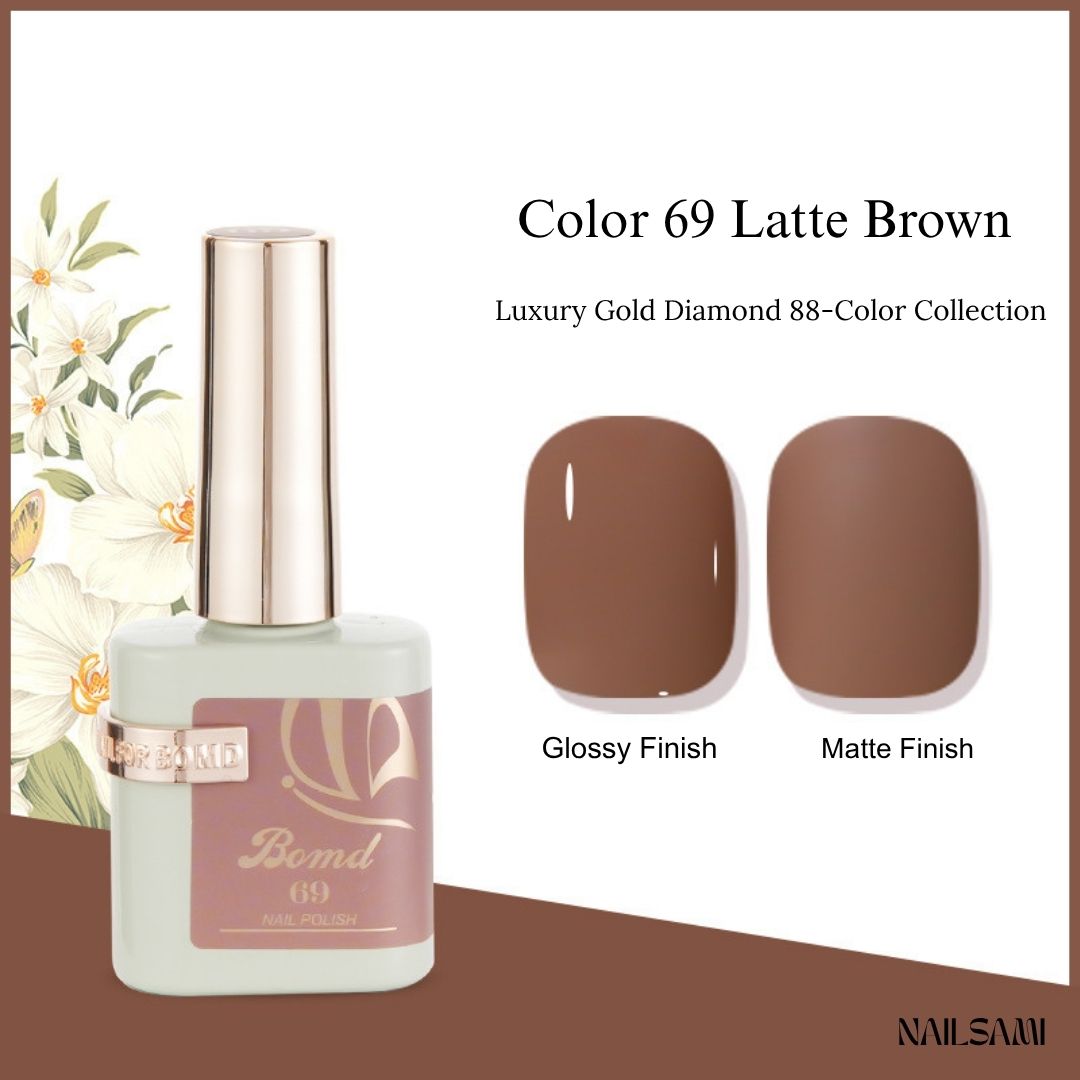 BOMD 88-Color Lux Gel Polish - Individual Bottle