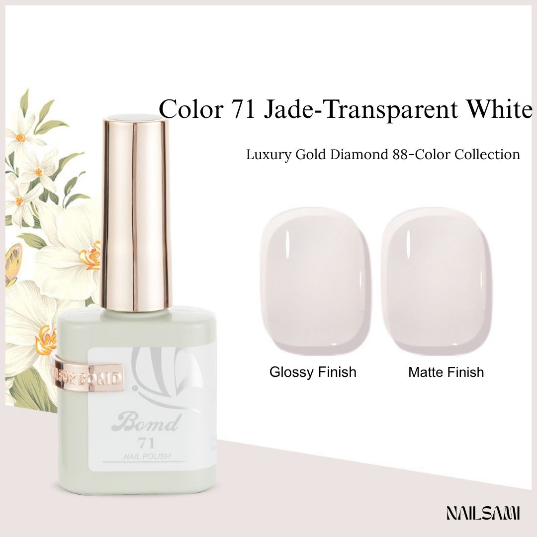 BOMD 88-Color Lux Gel Polish - Individual Bottle