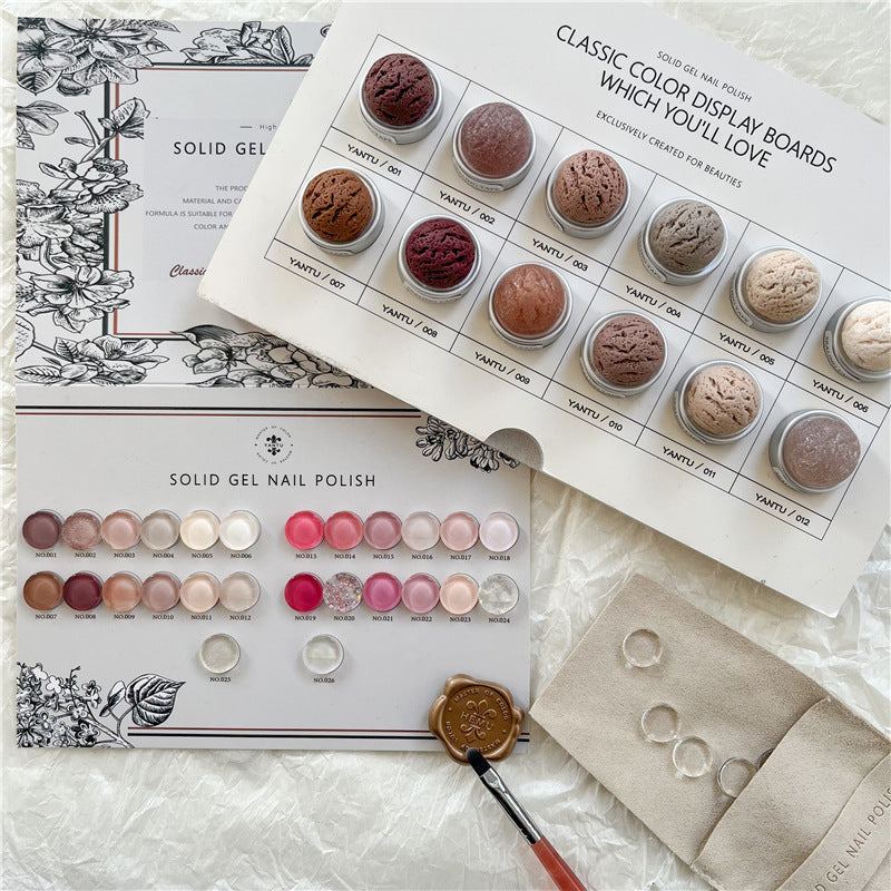 Ice Cream Gel Polish Set - 26-colours NAILSAMI