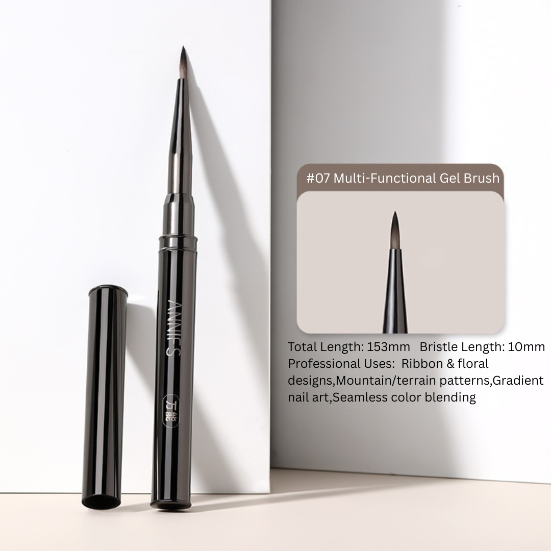 Japanese Nail Brush Set with Cap