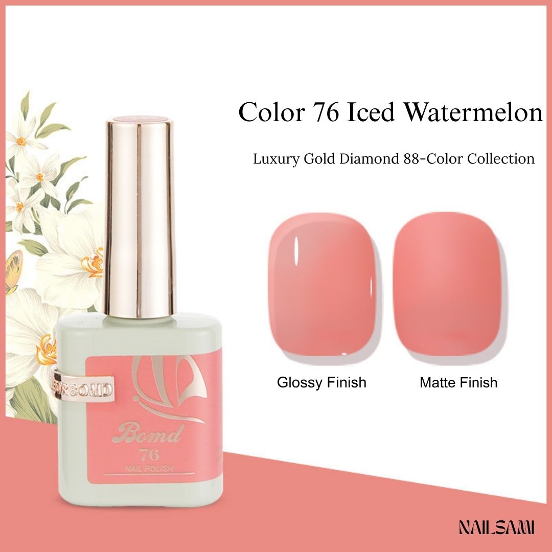 BOMD 88-Color Lux Gel Polish - Individual Bottle
