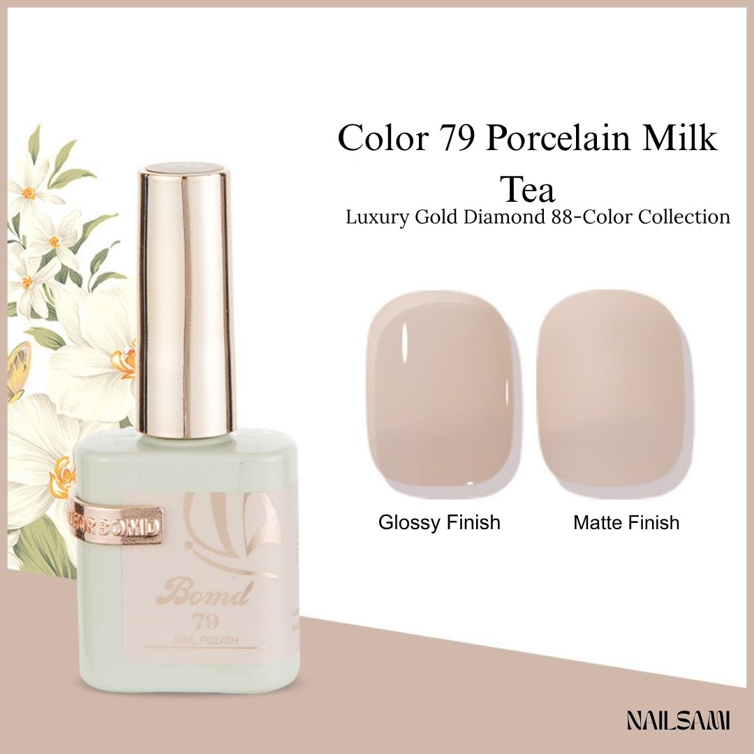 BOMD 88-Color Lux Gel Polish - Individual Bottle