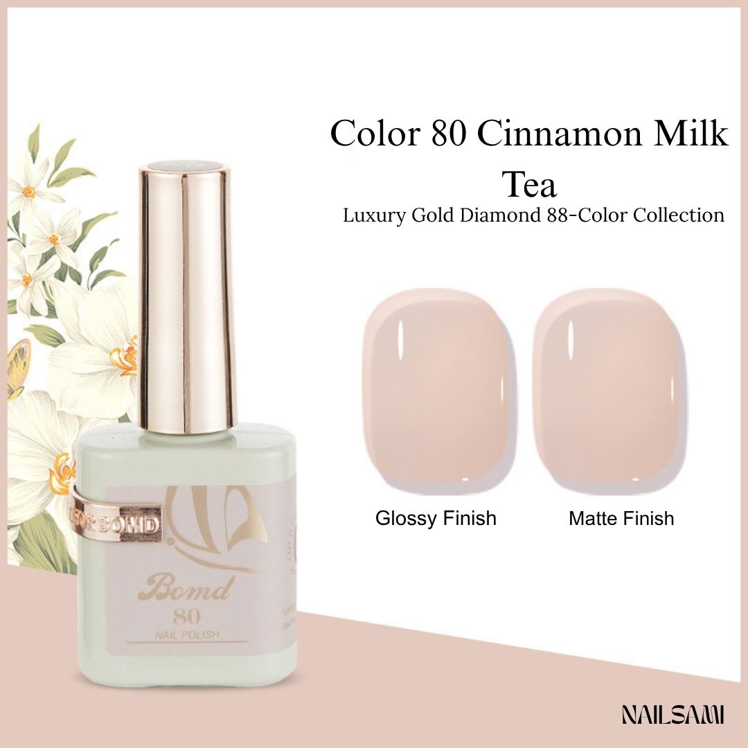 BOMD 88-Color Lux Gel Polish - Individual Bottle