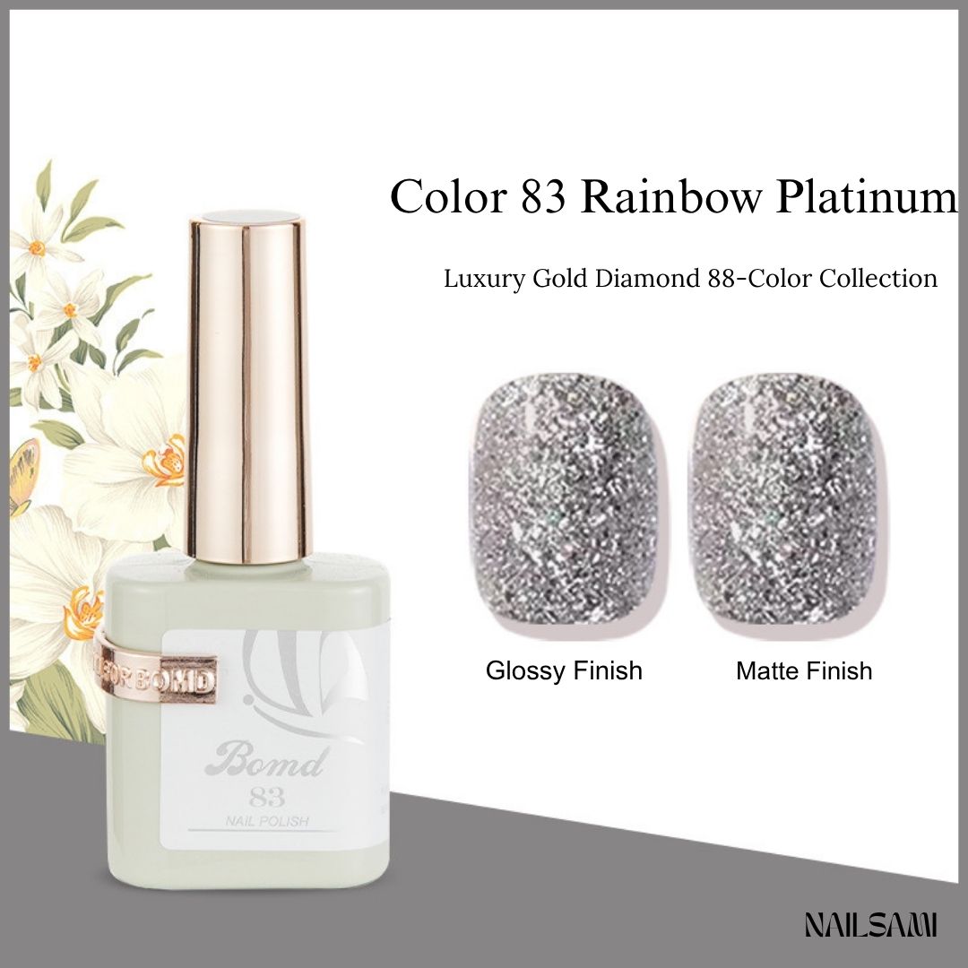 BOMD 88-Color Lux Gel Polish - Individual Bottle
