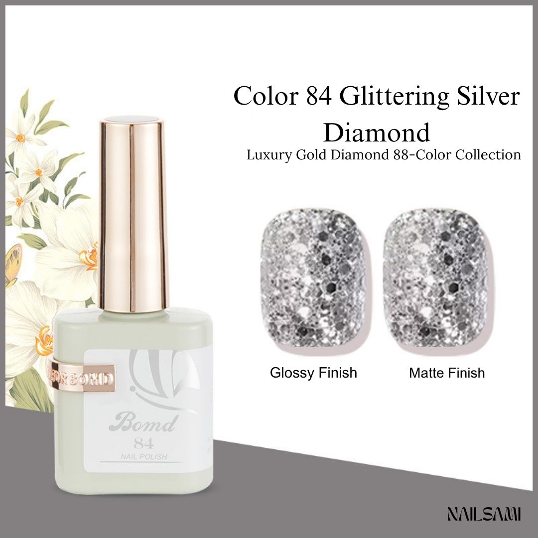 BOMD 88-Color Lux Gel Polish - Individual Bottle