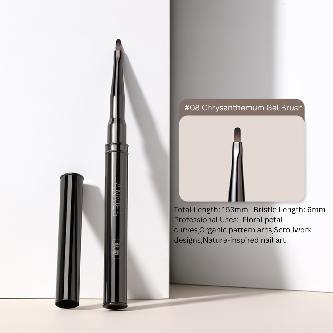 Japanese Nail Brush Set with Cap