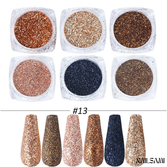 Glitter Dip Powder Nail — image 2 of 3