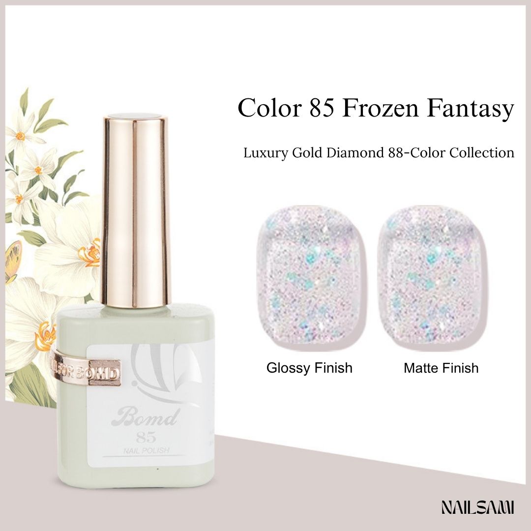 BOMD 88-Color Lux Gel Polish - Individual Bottle