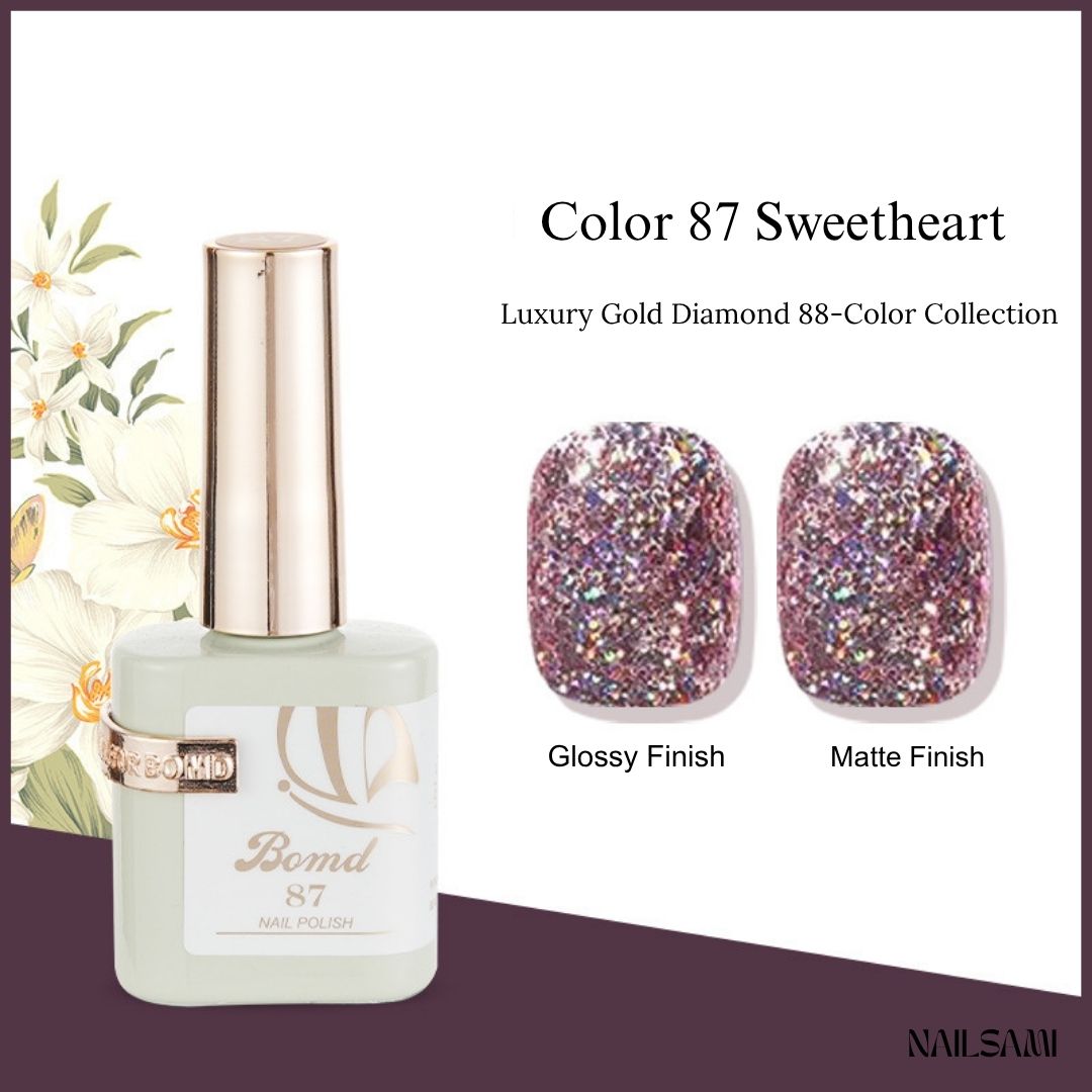 BOMD 88-Color Lux Gel Polish - Individual Bottle