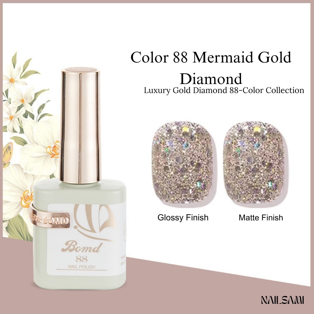 BOMD 88-Color Lux Gel Polish - Individual Bottle
