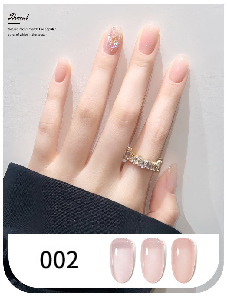 BOMD Jelly Nude Gel Polish Single Color