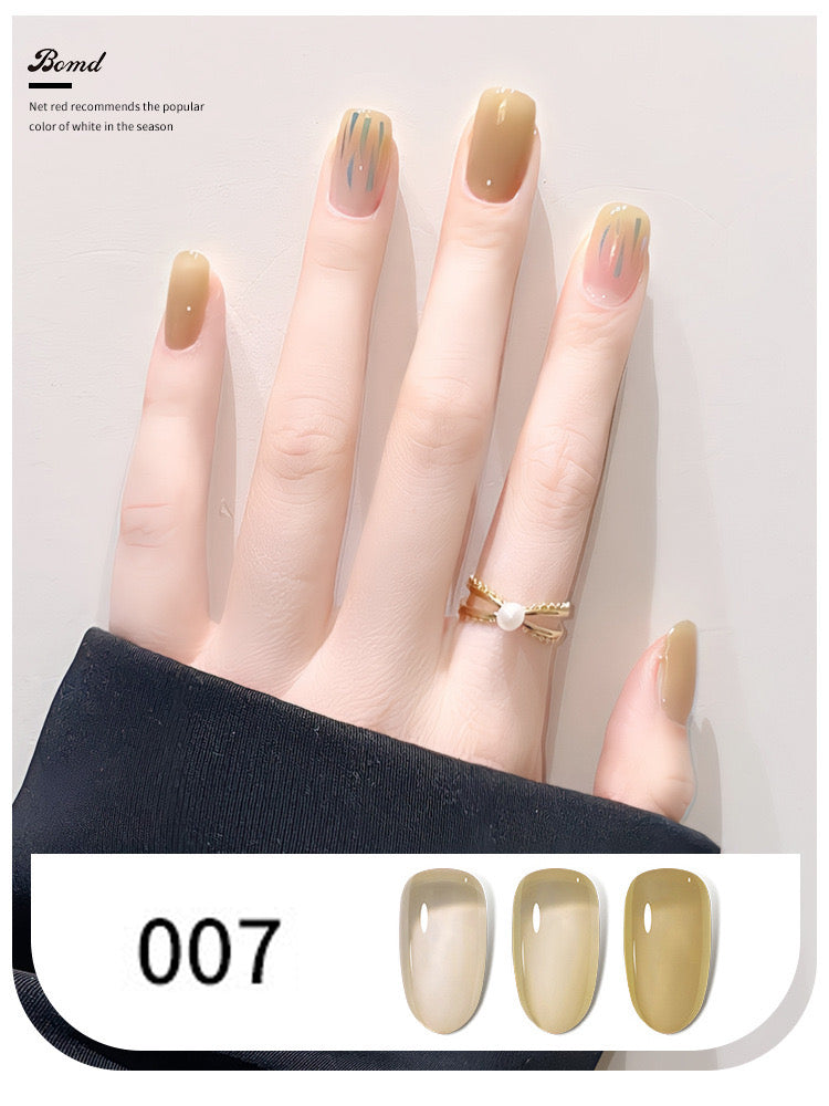 BOMD Jelly Nude Gel Polish Single Color