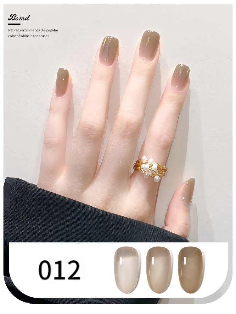 BOMD Jelly Nude Gel Polish Single Color