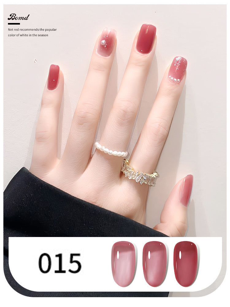 BOMD Jelly Nude Gel Polish Single Color