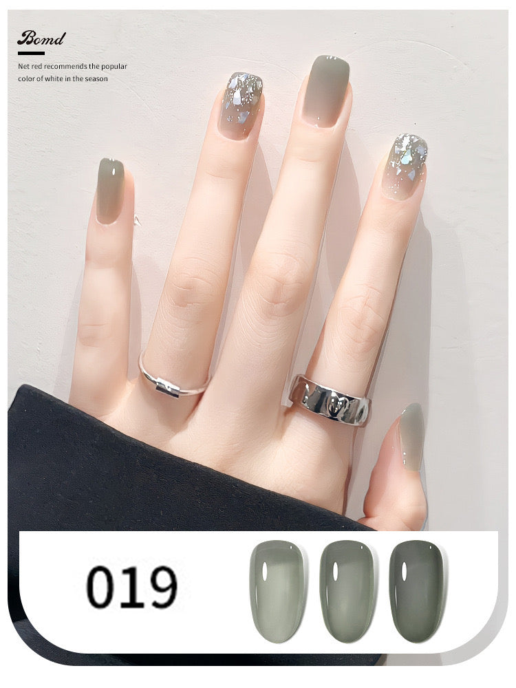 BOMD Jelly Nude Gel Polish Single Color