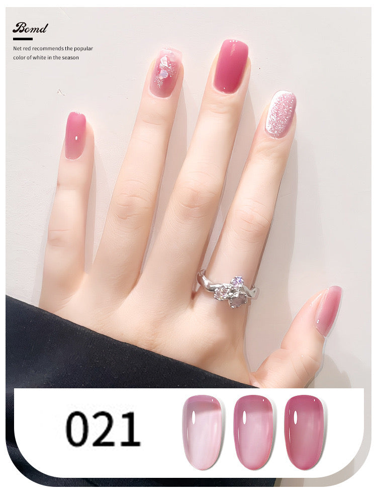 BOMD Jelly Nude Gel Polish Single Color