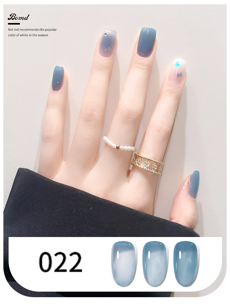 BOMD Jelly Nude Gel Polish Single Color