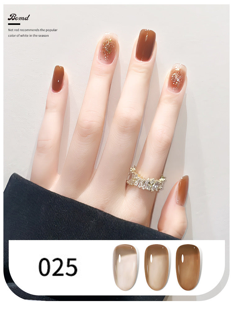 BOMD Jelly Nude Gel Polish Single Color