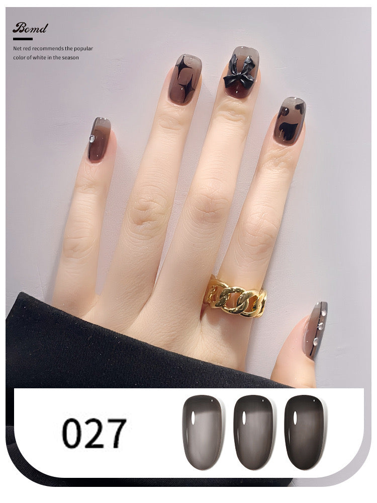 BOMD Jelly Nude Gel Polish Single Color