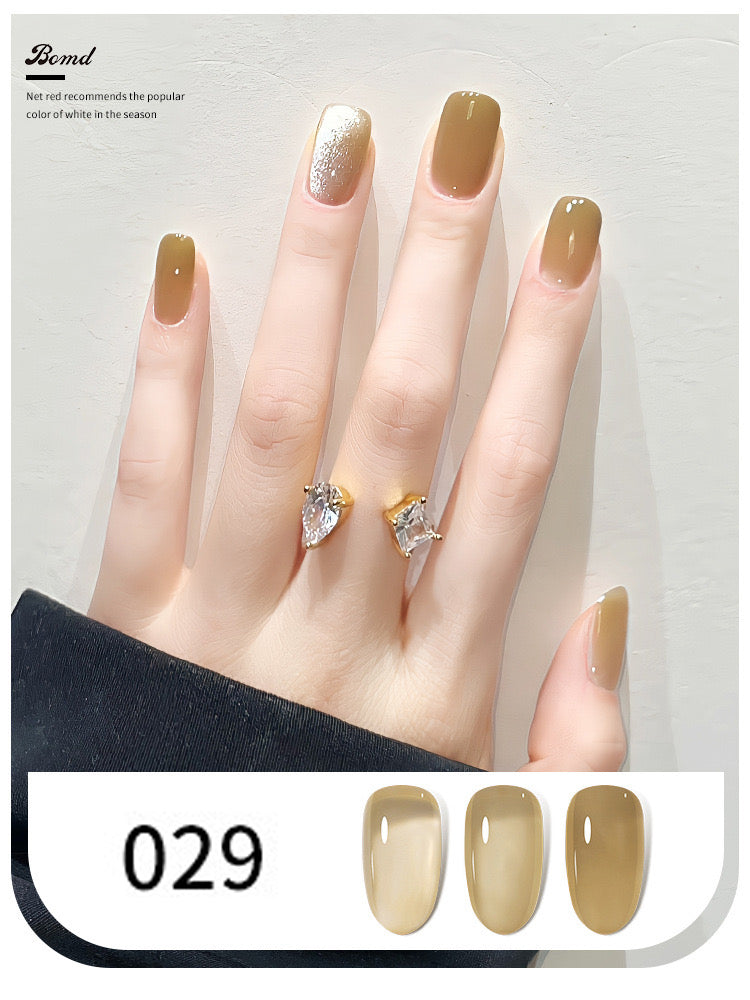 BOMD Jelly Nude Gel Polish Single Color