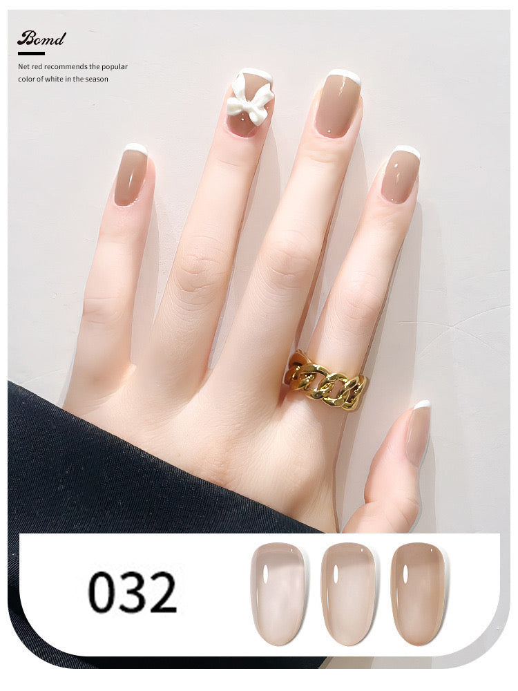 BOMD Jelly Nude Gel Polish Single Color