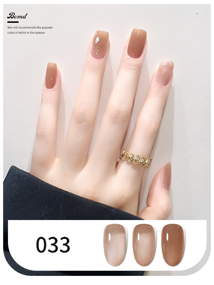 BOMD Jelly Nude Gel Polish Single Color