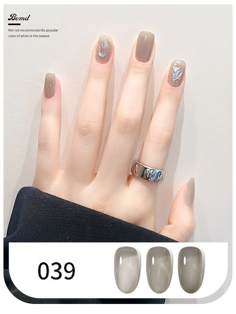 BOMD Jelly Nude Gel Polish Single Color