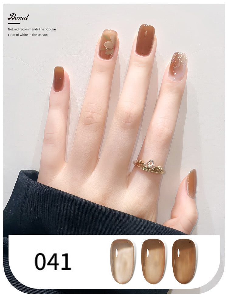 BOMD Jelly Nude Gel Polish Single Color