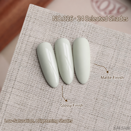 BOMD Autumn Winter E026 Bamboo Moon solid gel polish swatch