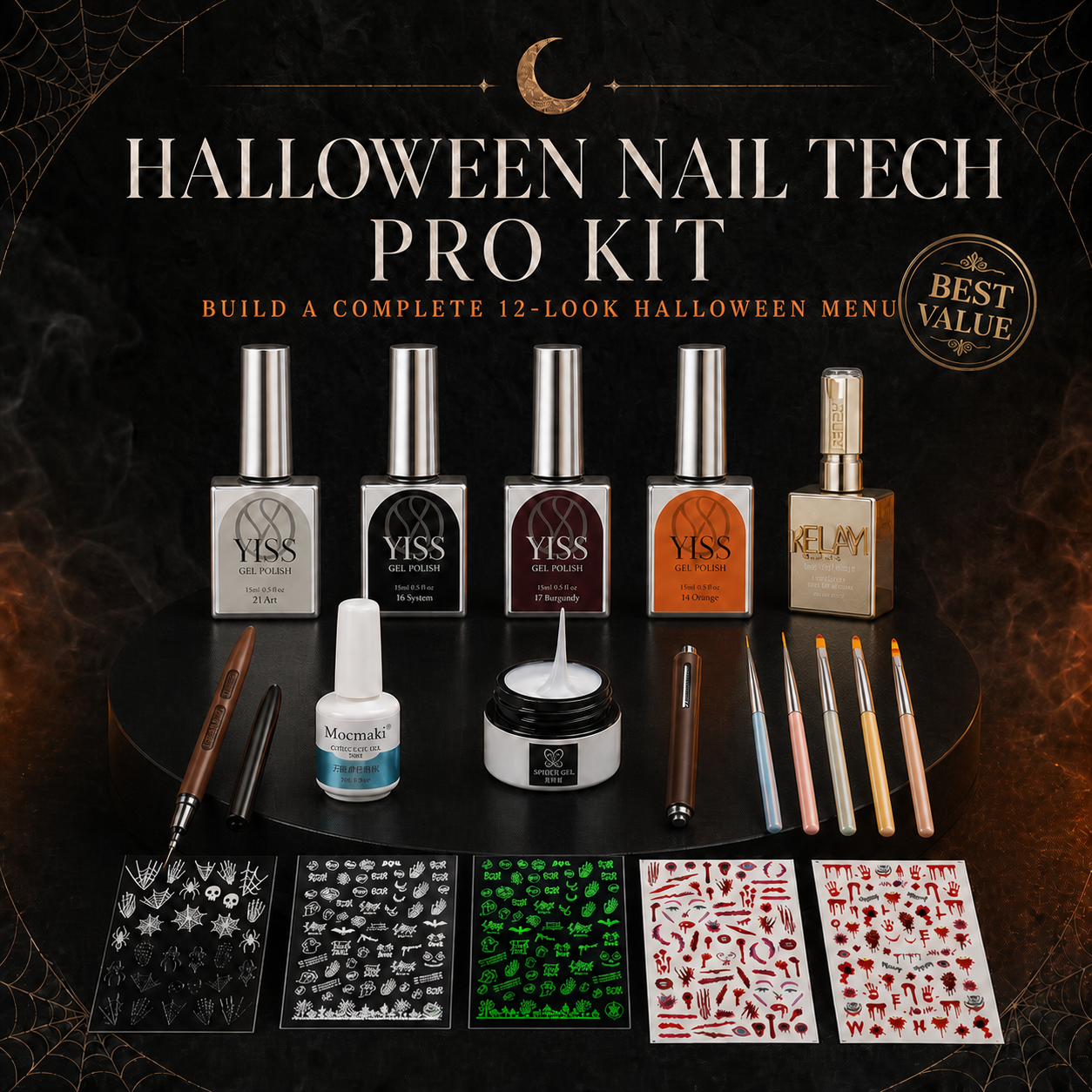 Halloween Nail Pro Kit