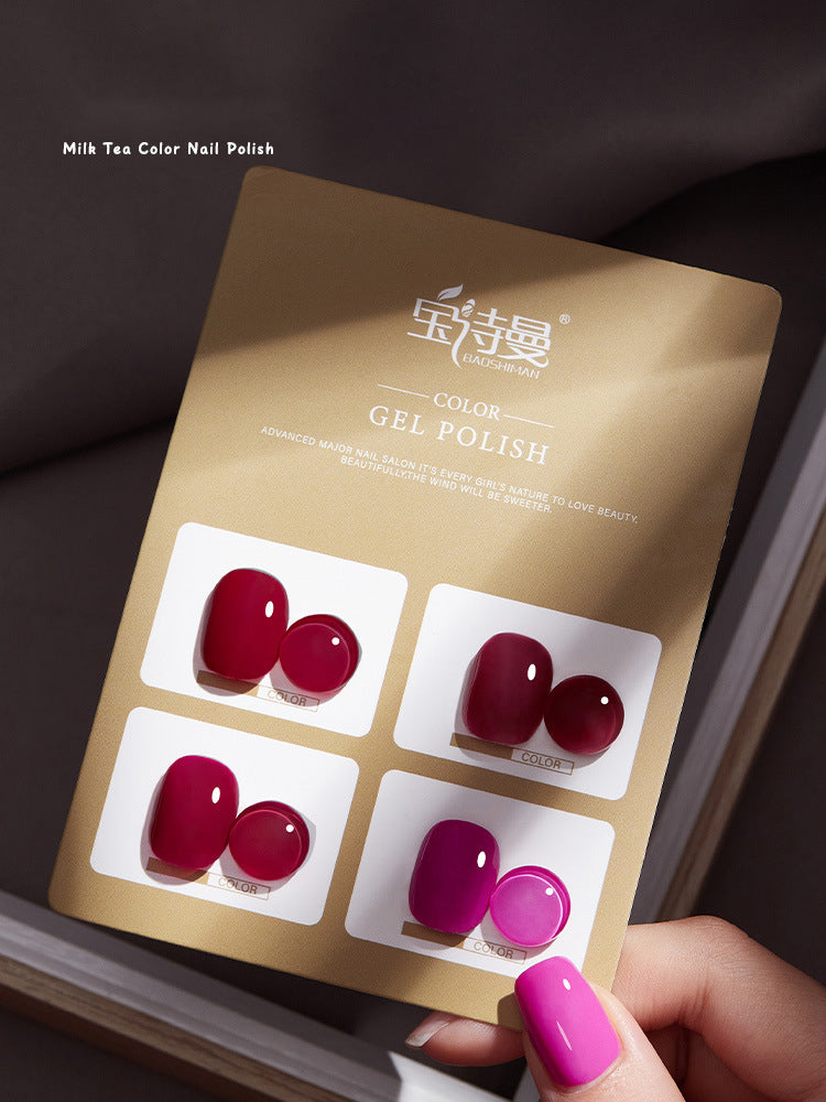 Nude Gel Polish 4-Color Set 2024 NAILSAMI