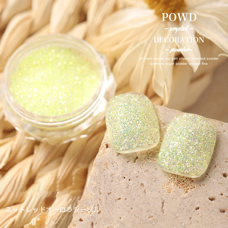 Aurora Sea Salt Nail Glitter NAILSAMI