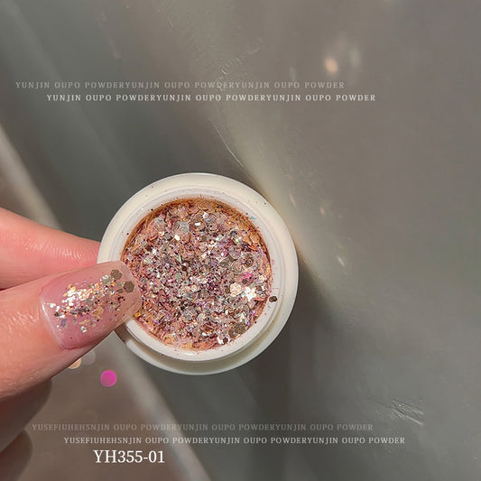 Melody Nail Glitter - Sparkling Powder for Dazzling Nail Art NAILSAMI