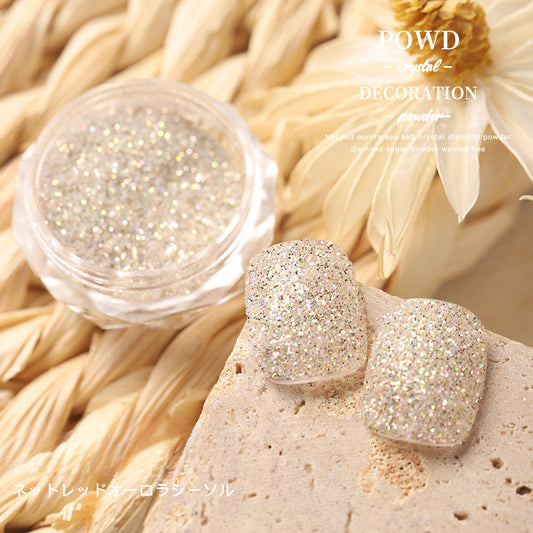 Aurora Sea Salt Nail Glitter NAILSAMI