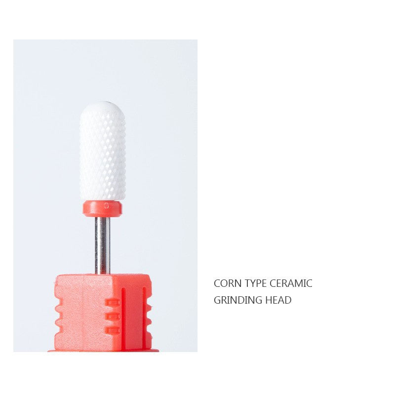 Round Head Grinding Head: "Round Head Grinding Head for detailed nail shaping and smoothing. Ideal for professional use, ensuring precision in nail art and maintenance tasks."