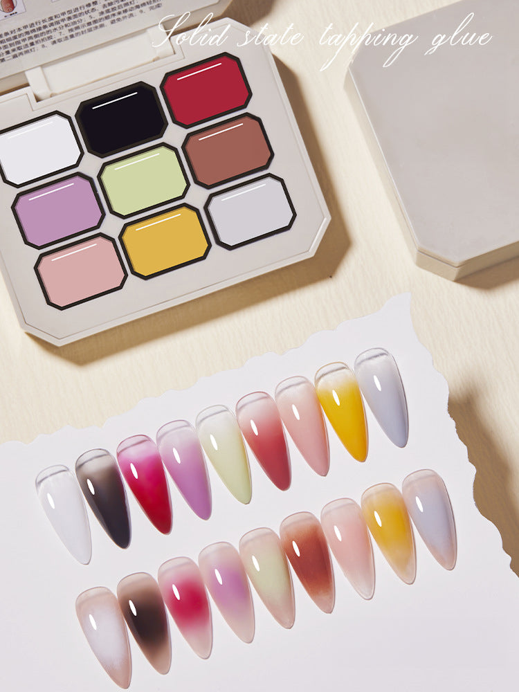 Solid Gel Polish 2024 for Ombre NAILSAMI