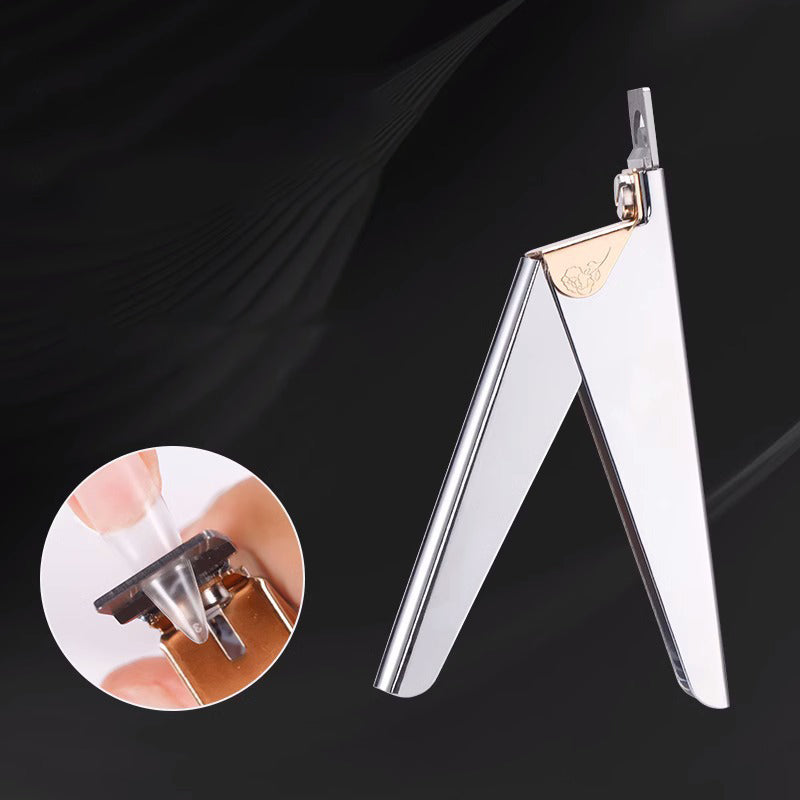 Short Round Wearable Nail Tips NAILSAMI