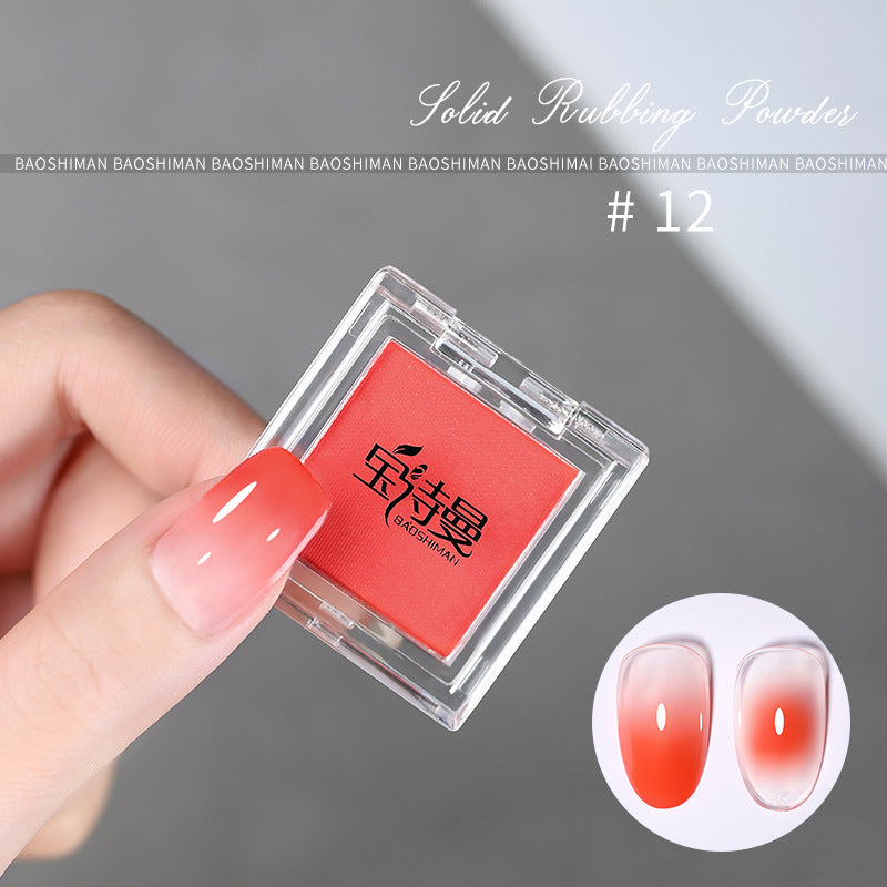 Solid Gradient Nail Pigment NAILSAMI