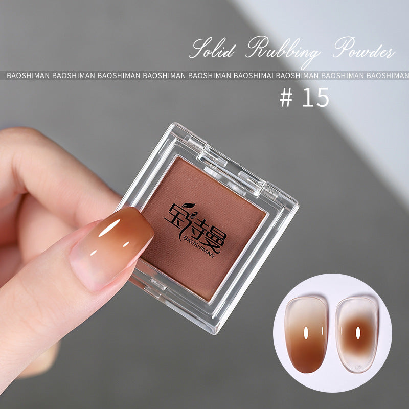 Solid Gradient Nail Pigment NAILSAMI