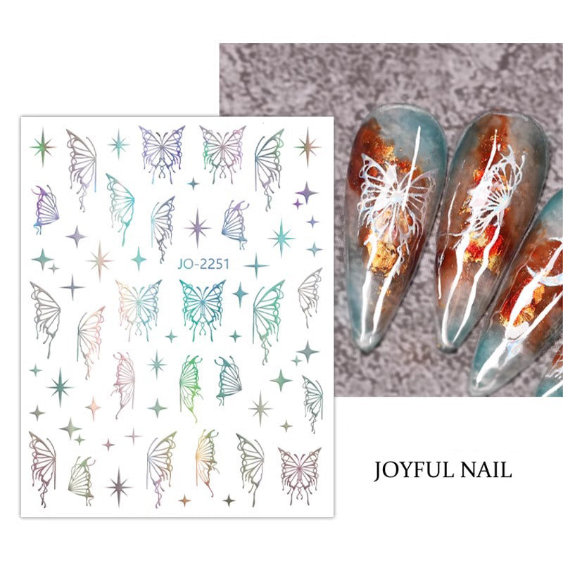 Butterfly Nail Stickers NAILSAMI