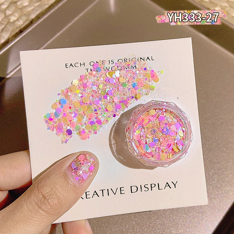 Flashing Gradient Nail Glitter NAILSAMI