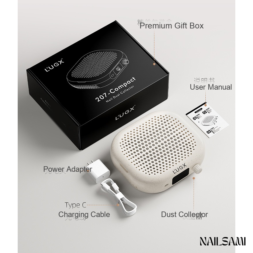 LUGX cordless mini dust collector image 7