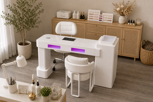 NAILSAMI M1 Single UV Manicure Table Set image 6