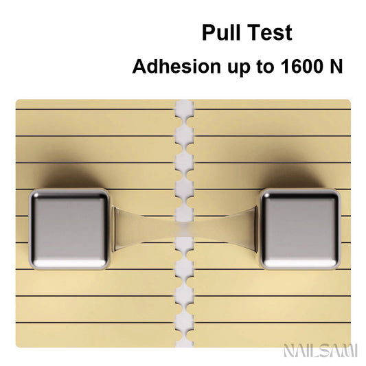 Press-On Nail Adhesive Tabs with Pull Tabs - 30 Strips